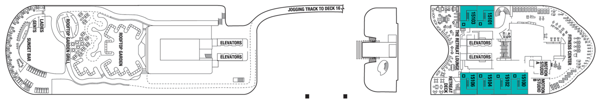 Deck 15 plan
